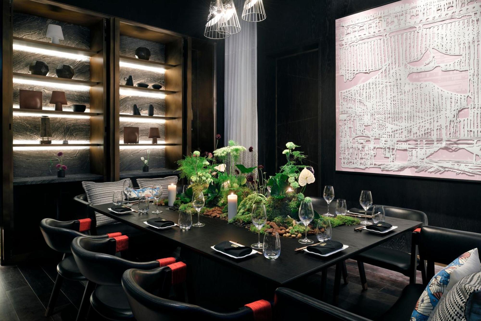 Marriott Resort Palm Jumeirah, Dubai Ngoại thất bức ảnh Private dining room at the restaurant
