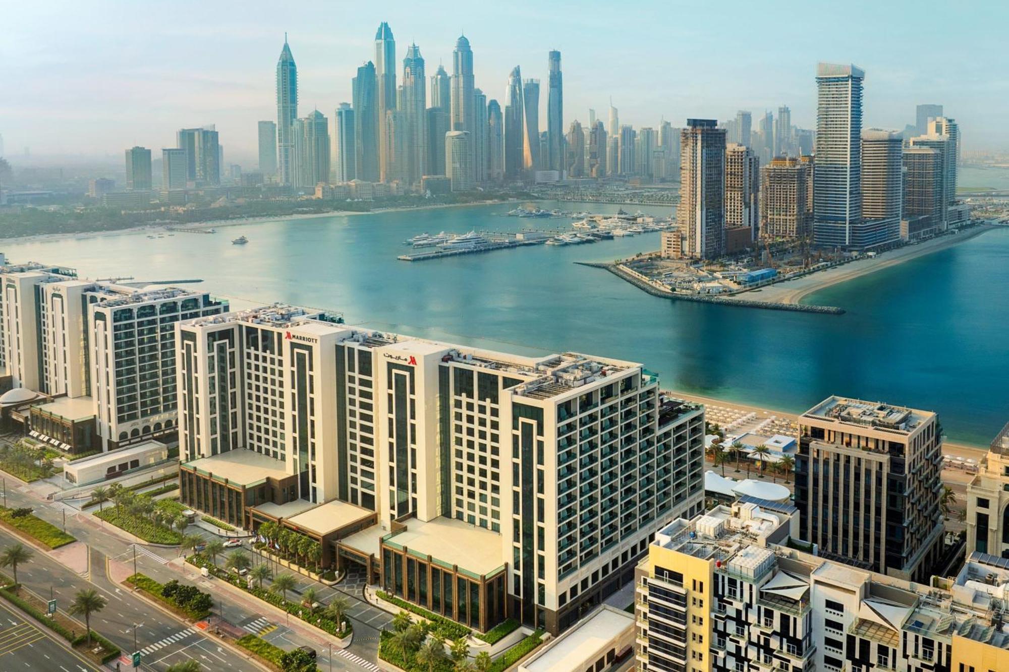 Marriott Resort Palm Jumeirah, Dubai Ngoại thất bức ảnh Dubai Marina